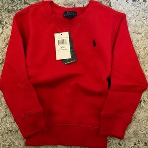Polo by Ralph Lauren Vibrant Red Long Sleeve Sweater
